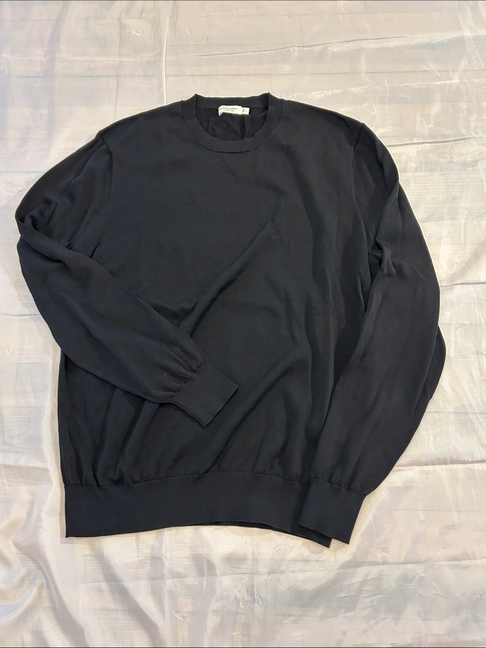 Sold Suitsupply Black Crewneck Sweater